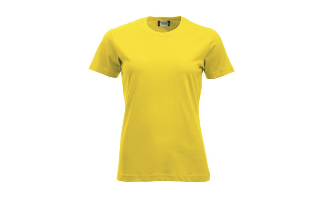 Classic dames t-shirt - lemon